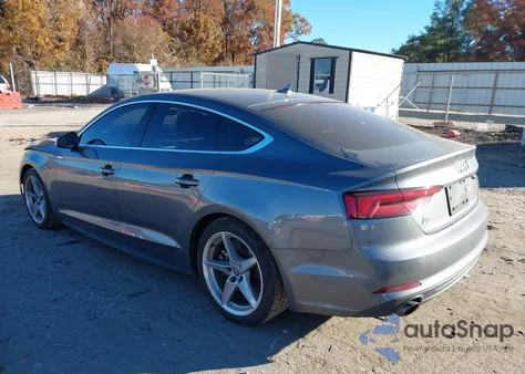 2019 Audi A5 45 Premium z USA, uszkodzony, nr VIN WAUENCF5XKA074662